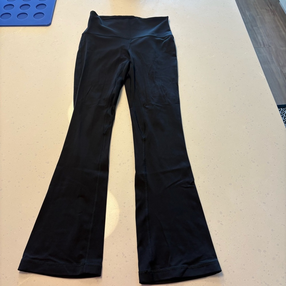 lululemon athletica Align mini flare Black Leggings Size 6